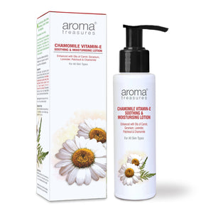 Aroma Treasures Chamomile Vitamin-E Soothing & Moisturizing Lotion - 100ml